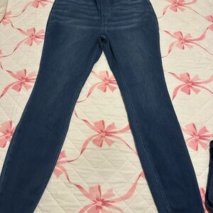 Time and Tru Women's Skinny Jeans in Deep Blue